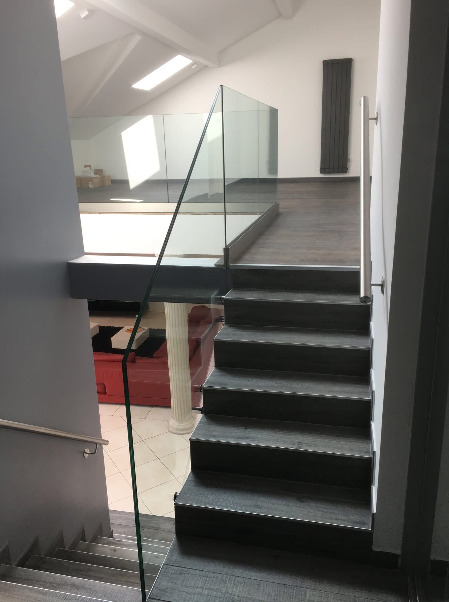 Garde-corps en verre