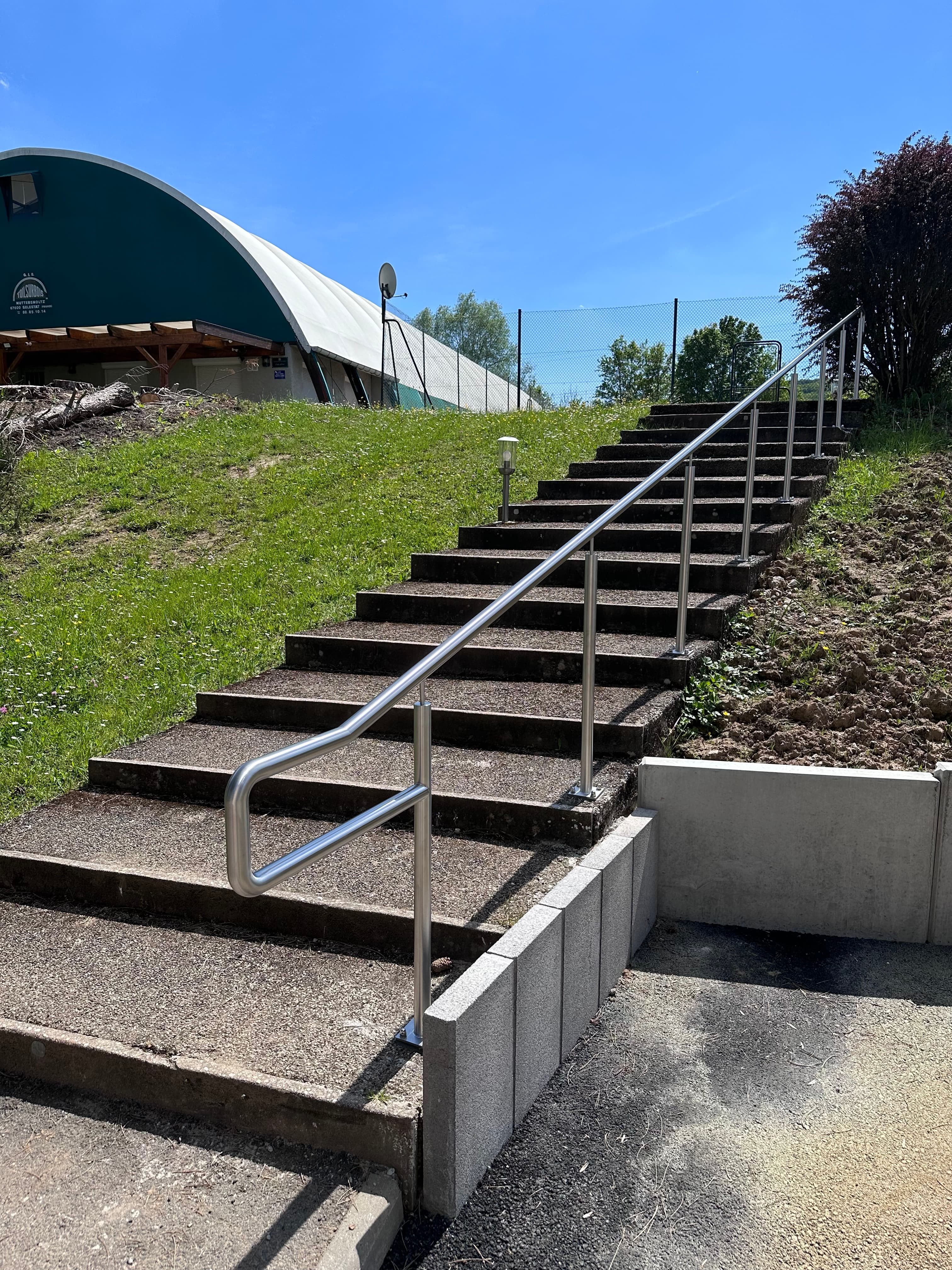 Main courante en inox