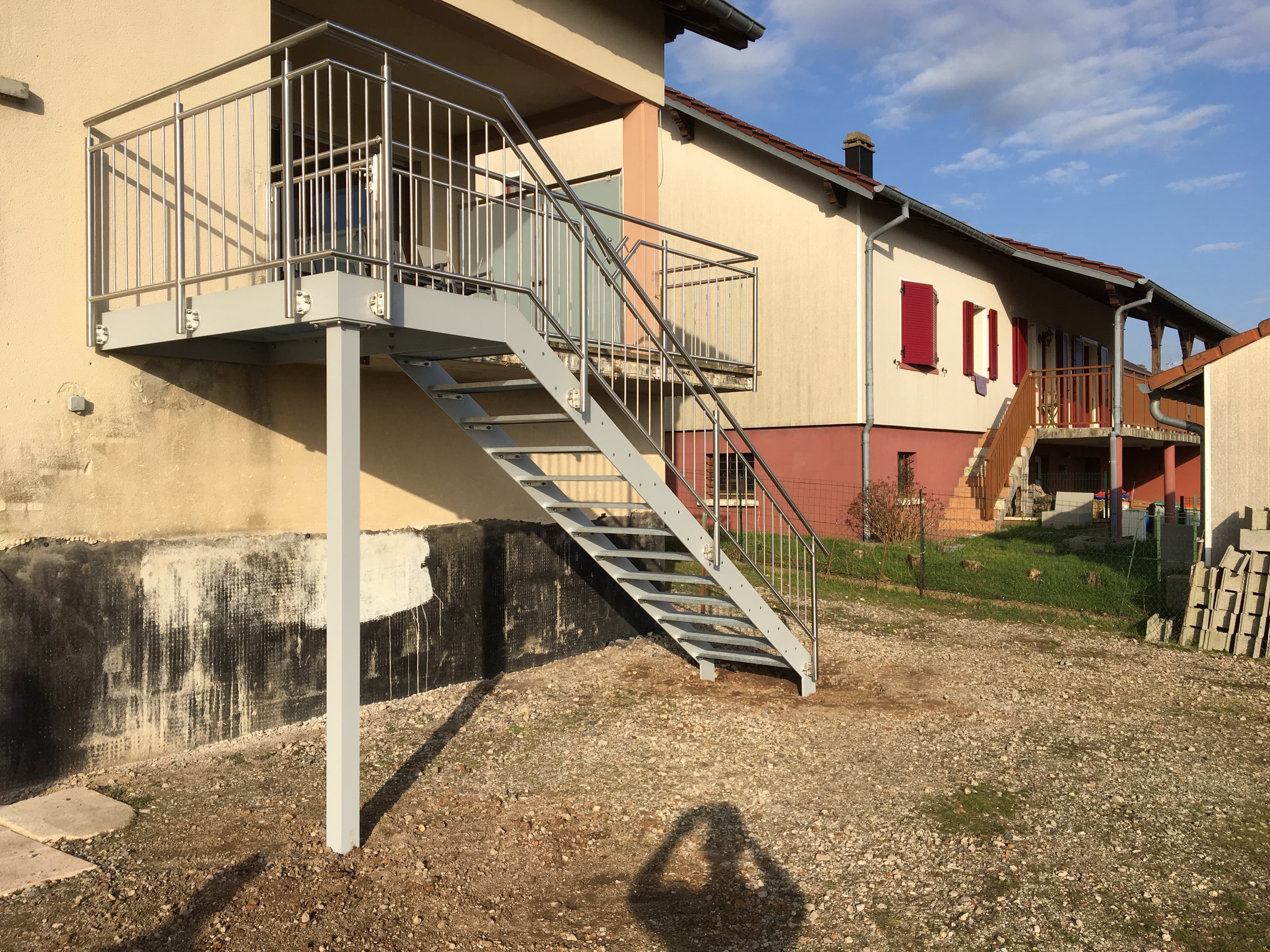 Escalier exterieur