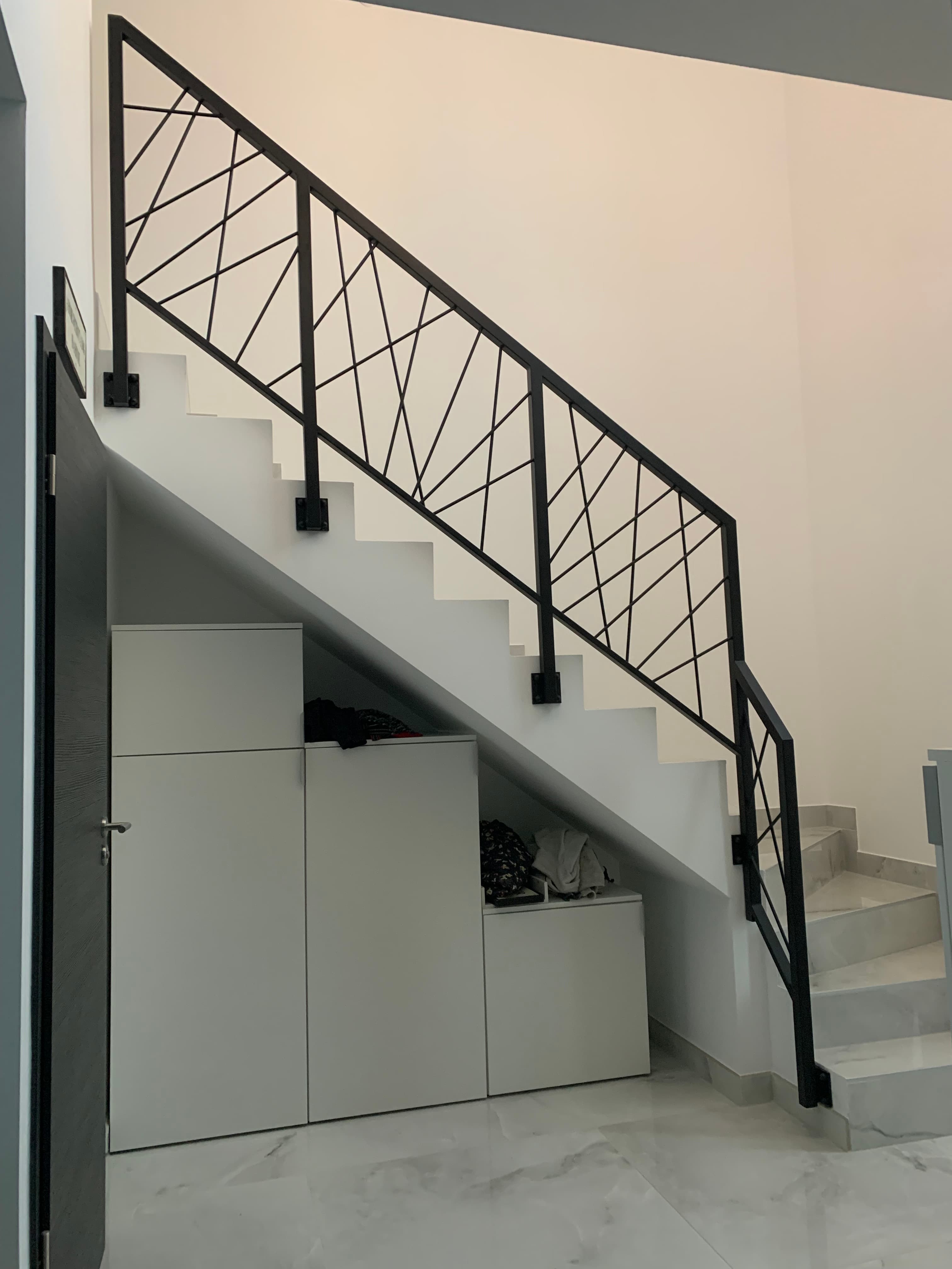 Garde corps en inox thermolaqué